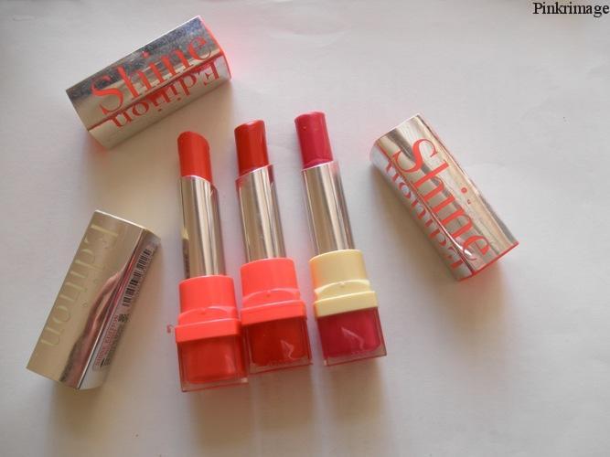 Read more about the article 3 Bourjois Shine Edition Lipsticks-Reviews,swatches and LOTD