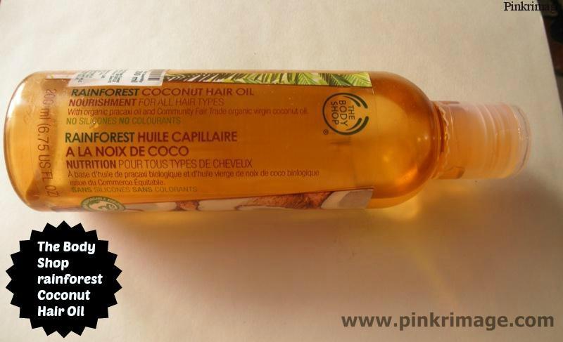 You are currently viewing The Body Shop Rainforest Coconut Hair oil- Review