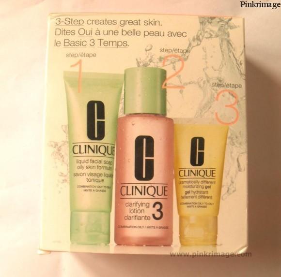 Read more about the article Clinique 3 step skincare system for combination skin- Review