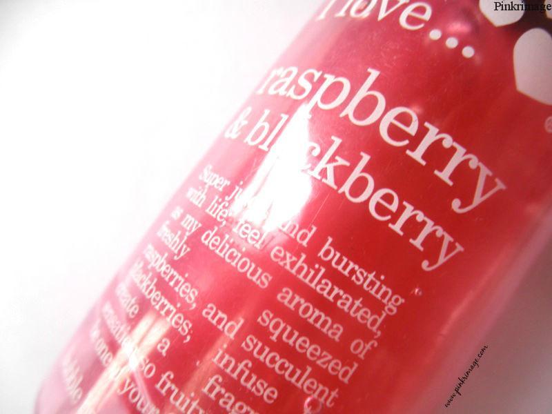 You are currently viewing I Love.. Raspberry & Blackberry shower gel- Review & Swatches