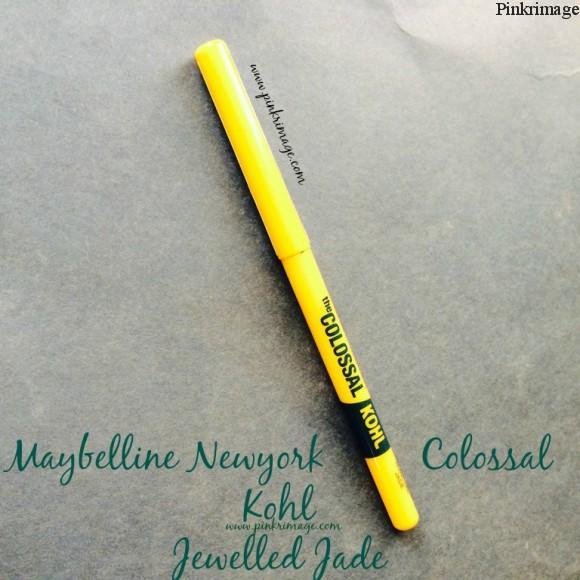 Read more about the article Maybelline Colossal Kajal Jewelled Jade: Review,Swatches & EOTD