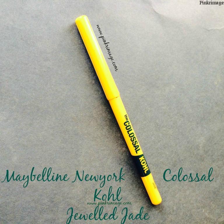 Read more about the article Maybelline Colossal Kajal Jewelled Jade: Review,Swatches & EOTD