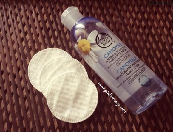 The Body Shop Chamomile makeup remover