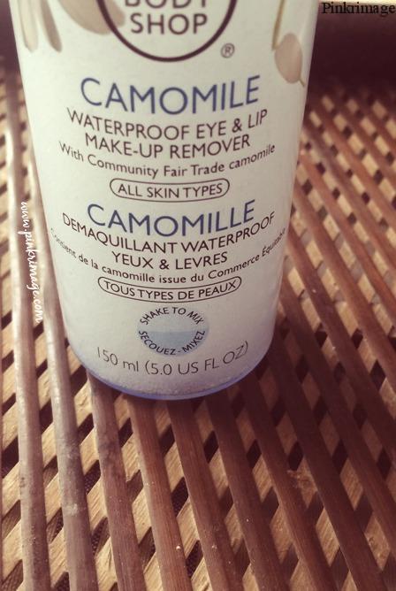 The Body Shop Chamomile makeup remover review india