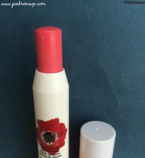 The Body Shop India Lip and Cheek velvet stick