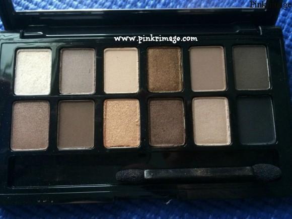 maybelline nudes eyeshadow pallette shades