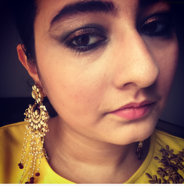 Indian festive makeup look