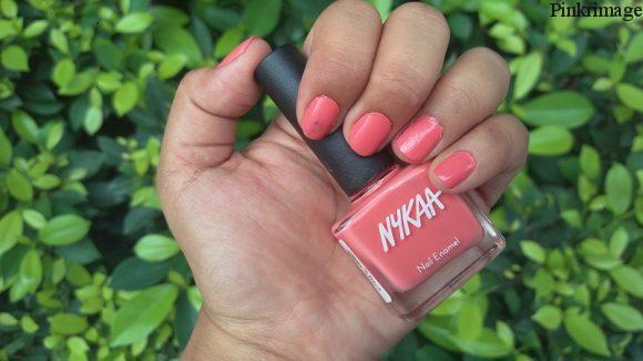 Nykaa Pastel Nail Enamel in Shade Pomegran-ita