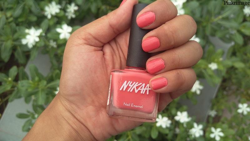 You are currently viewing Nykaa Pastel Nail Enamel in Shade Pomegran-ita – Review