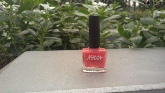 Nykaa Pastel Nail Enamel in Shade Pomegran-ita