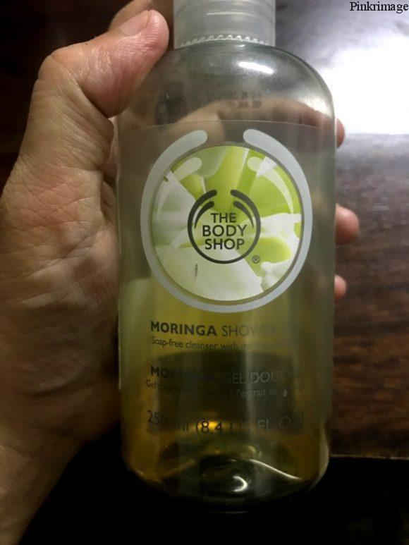 The Body Shop Moringa shower gel review 