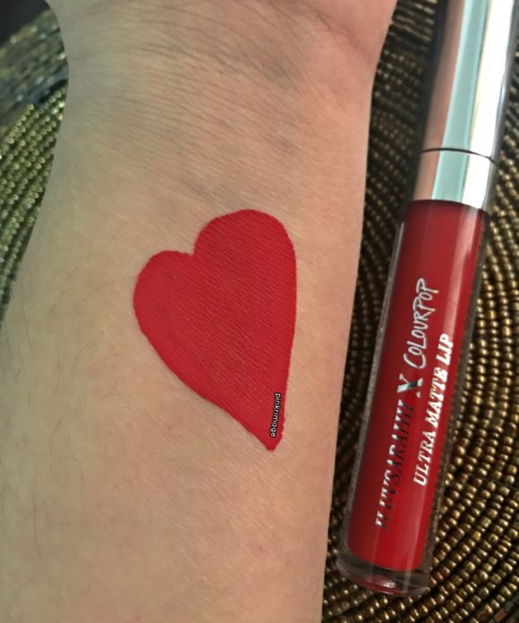 colourpop liquid lipstick arriba