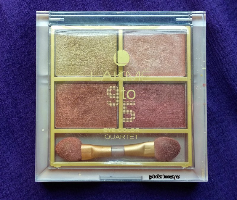 Read more about the article Lakme 9 To 5 Eyeshadow Quartet Desert Rose – Review & Swatches