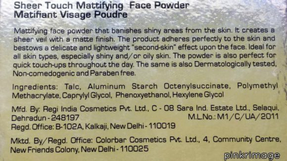 what is setting powder