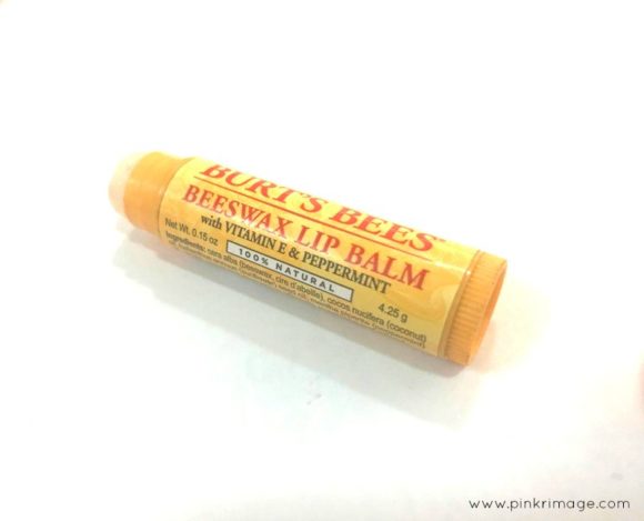 burt's bees lip balm review