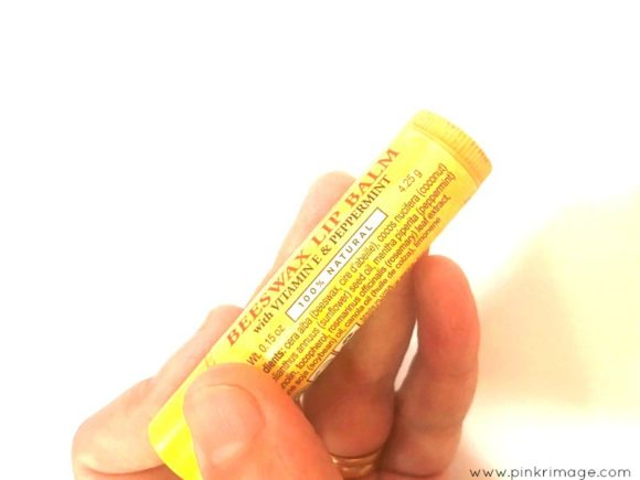 burt's bees lip balm review