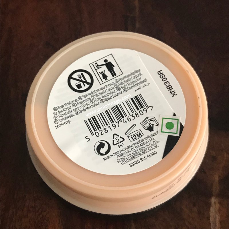 The body shop shea body butter