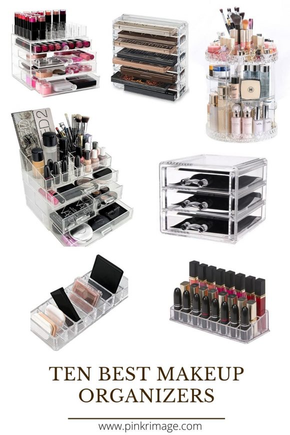 ten best makeup organizers