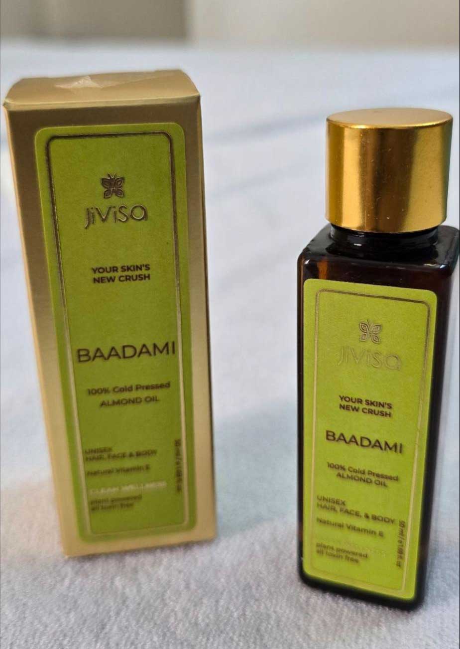 Baadami 100% Cold Pressed Almond Oil
