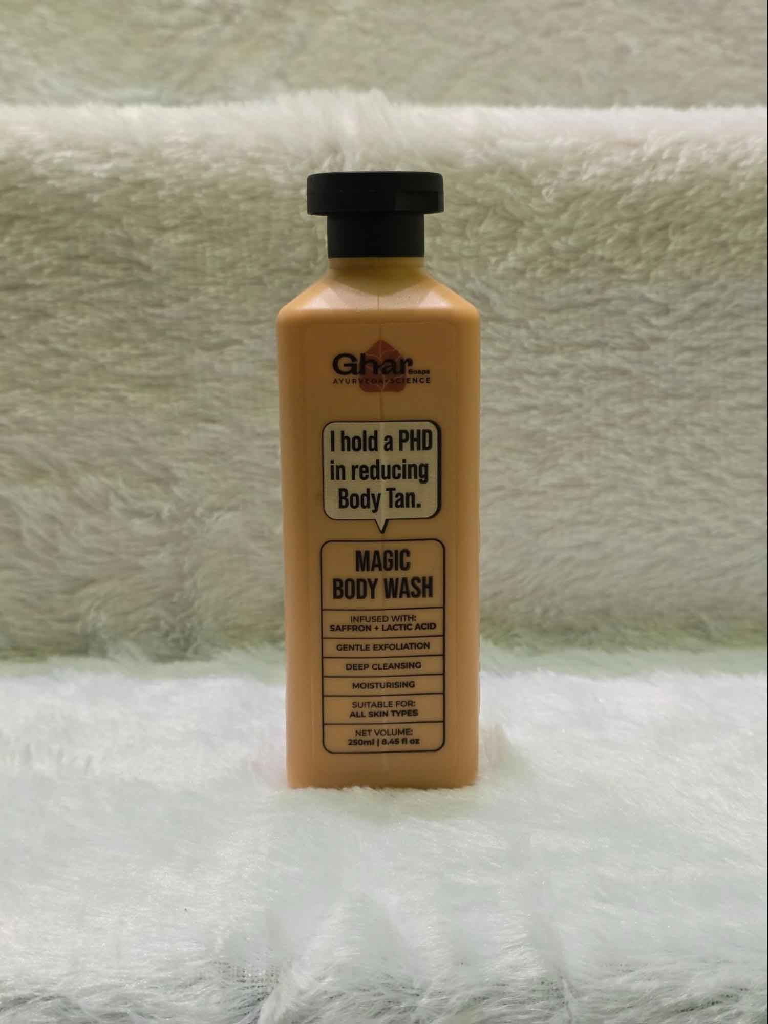 Ghar Magic De Tan & Exfoliating Body Wash Ghar Magic De Tan & Exfoliating Body Wash